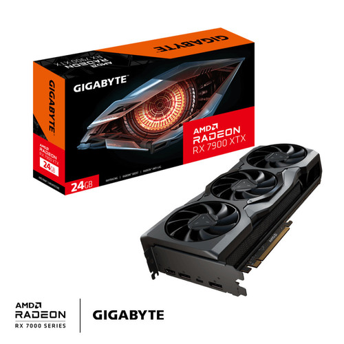 Gigabyte - AMD Radeon™ RX 7900 XTX 24Go - Carte Graphique AMD Compatible vr